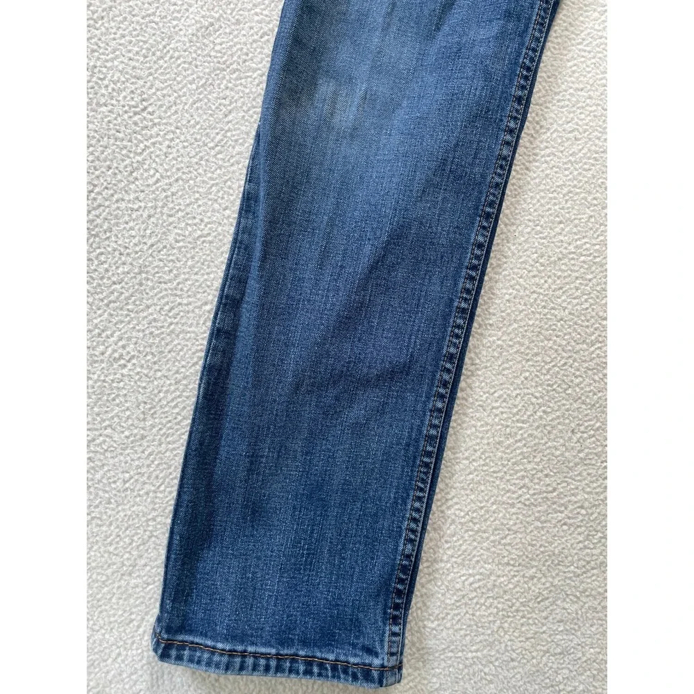 Levi's Mens 30x30 514 Straight Fit Jeans Blue Medium Wash Denim Stretch